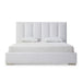 Whiteline Mod Velvet King Bed - BK1655