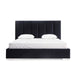 Whiteline Mod Velvet King Bed - BK1655