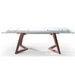 Whiteline Mods Walnut Walnut Delta Dining Table - DT1276