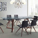 Whiteline Mods Walnut Walnut Delta Dining Table - DT1276