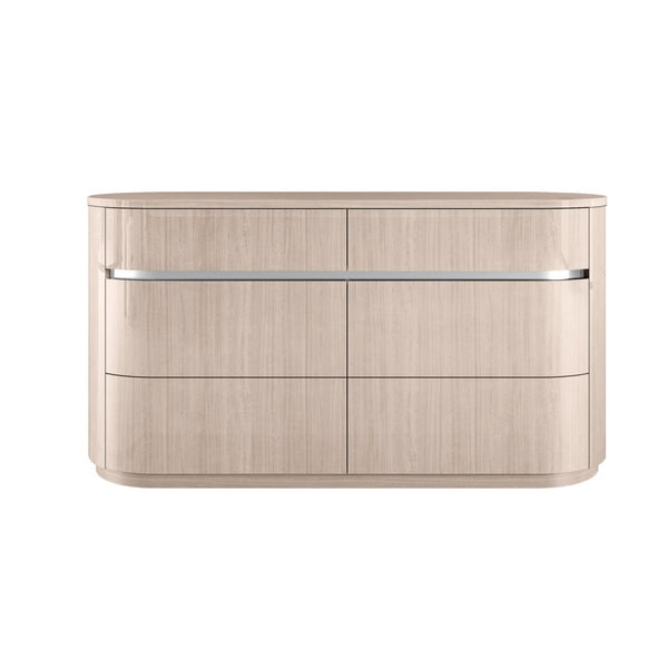 Whiteline Modern Living Waves Dresser - DR1753