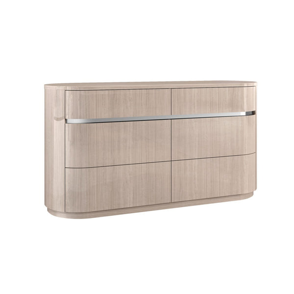 Whiteline Modern Living Waves Dresser - DR1753