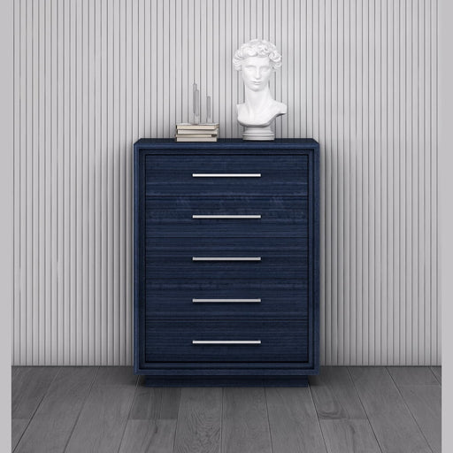 Whiteline Modern Living Alexander Chest of Drawers - Cd1937-Blu