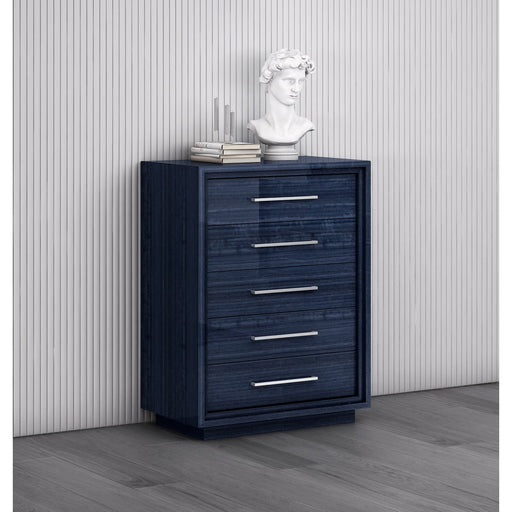 Whiteline Modern Living Alexander Chest of Drawers - Cd1937-Blu