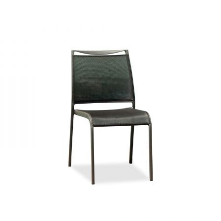 Whiteline Modern Living Aloha Outdoor Dining Chair - DC1566-GRY