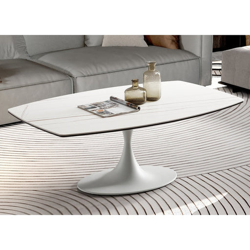 Whiteline Modern Living Amarosa Coffee Table in White Color - CT1719