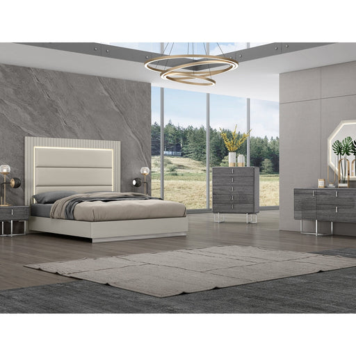 Whiteline Modern Living Chloe Bed King - BK1888