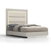 Whiteline Modern Living Chloe Bed Queen In Grey Colour - BQ1888