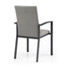 Whiteline Modern Living Doris Outdoor Dining Armchair - DAC1836-GRY