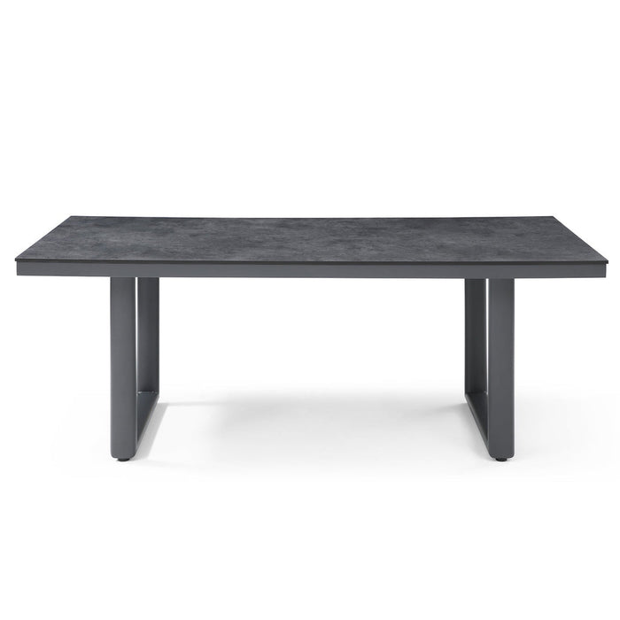 Whiteline Modern Living Doris Outdoor Dining Table - DT1836-DGRY