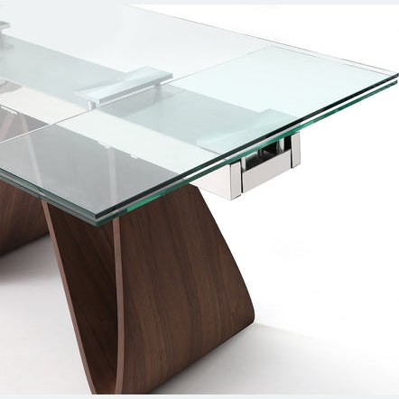 Whiteline Modern Living Emory Extendable Dining Table - DT1881-WLT