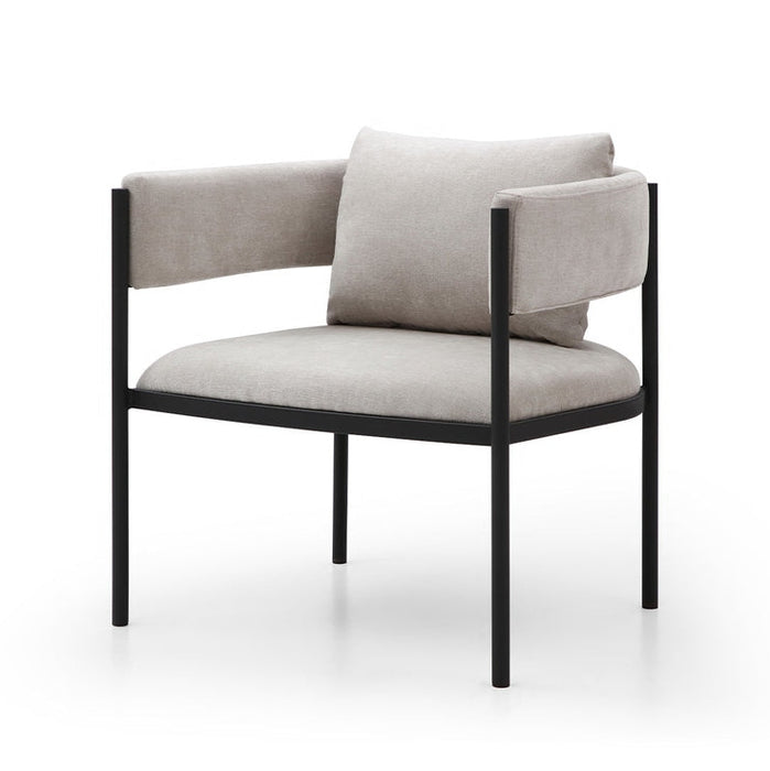 Whiteline Modern Living Envie Accent Chair - CH1821F-LGRY