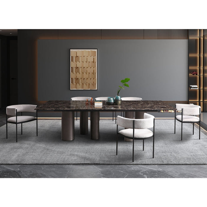 Whiteline Modern Living Envie Dining Table - DT1821