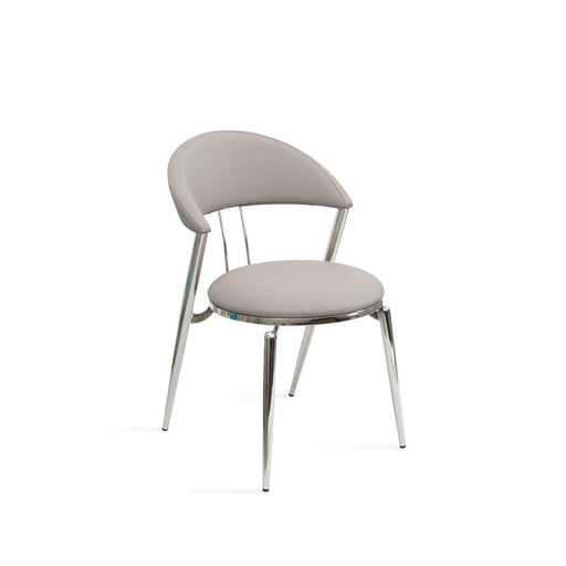 Whiteline Modern Living Geneva Dining Chair - DC1640-GRY