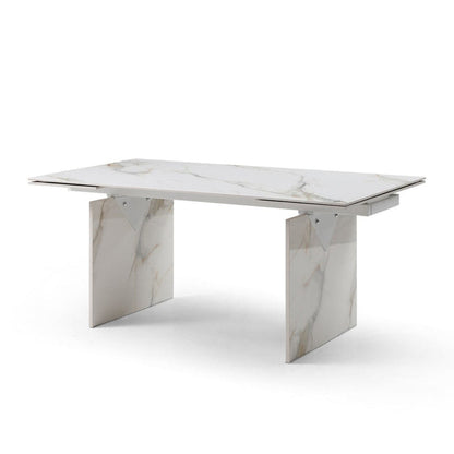 Whiteline Modern Living Georgia Extendable Dining Table - DT1930-WHT