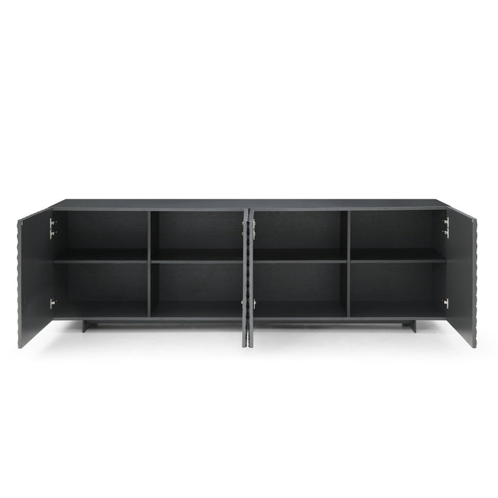 Whiteline Modern Living Harper Buffet Large - SB1643L-DGRY