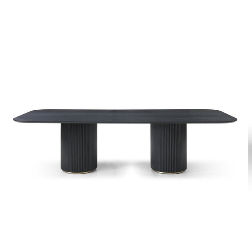 Whiteline Modern Living Heidi Dining Table - DT1842-BLK