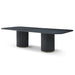 Whiteline Modern Living Heidi Dining Table - DT1842-BLK