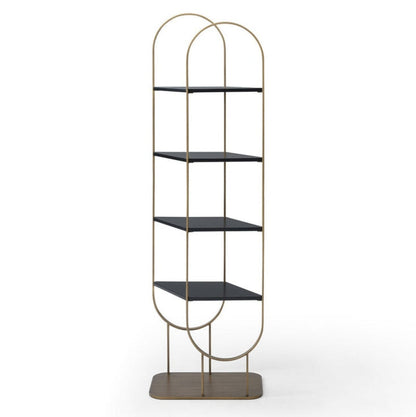 Whiteline Modern Living Koda Oval Bookshelf - DI1936