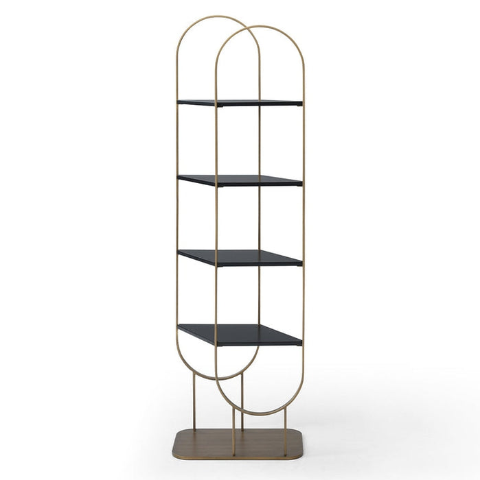 Whiteline Modern Living Koda Oval Bookshelf - DI1936