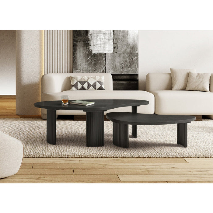 Whiteline Modern Living Pam Coffee Table in Black Color - CT1902L