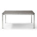 Whiteline Modern Living Paola Outdoor Dining Table - DT1924-LGRY