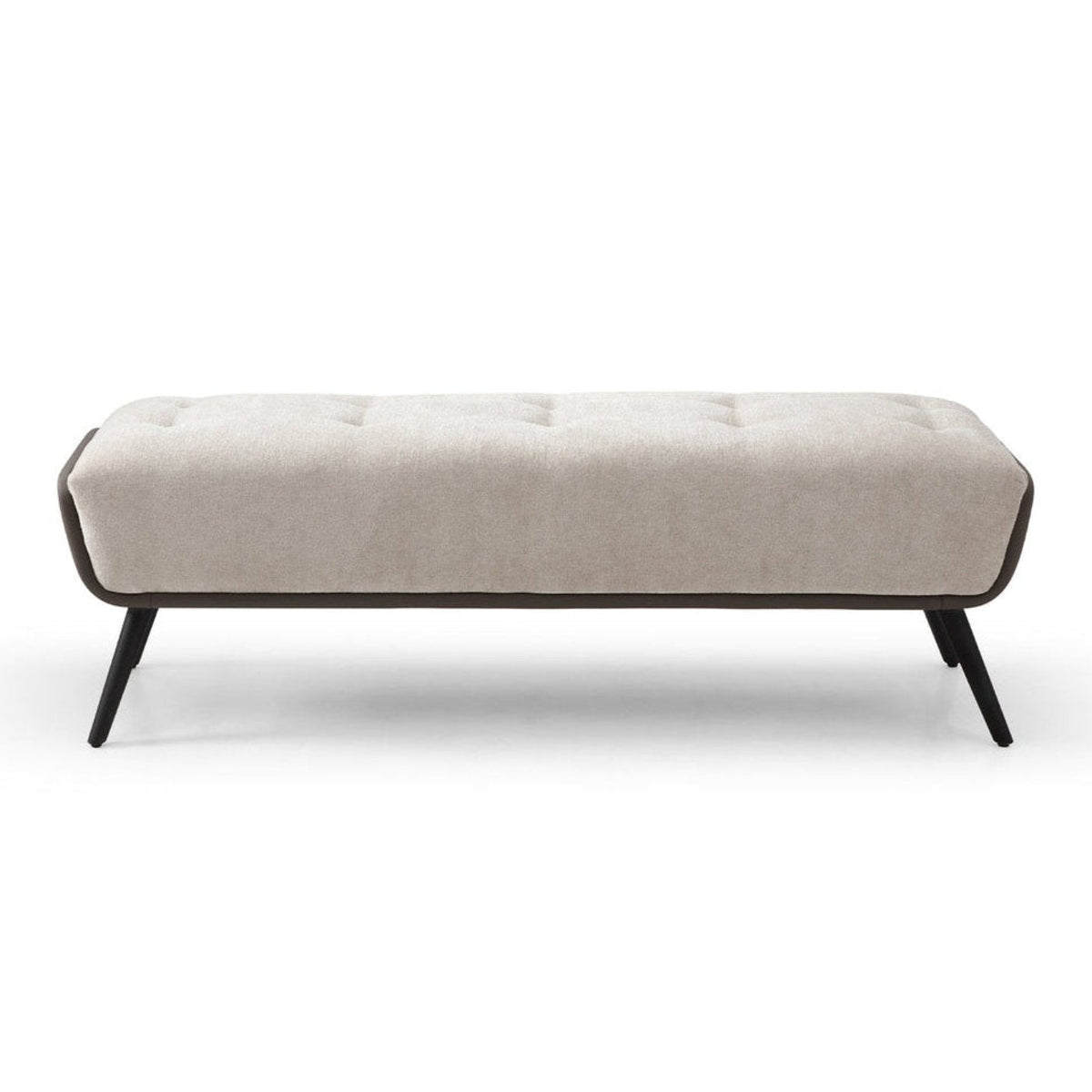 Whiteline Modern Living Teddy Bench in Beige Color - BN1846