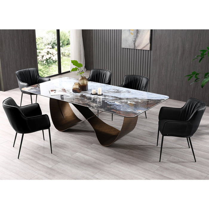 Whiteline Modern Living Tiffany Dining Table - DT1928