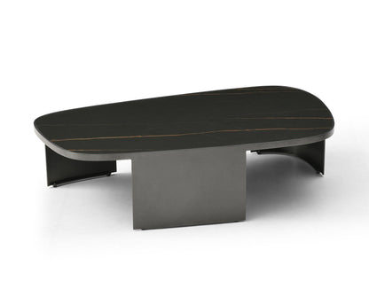 Whiteline Modern Living Tori Small Coffee Table in Black Color - CT1895S-BLK
