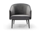Whiteline Mods - Boston Leisure Chair CH1703FP - CH1703FP-GRY/DGRY