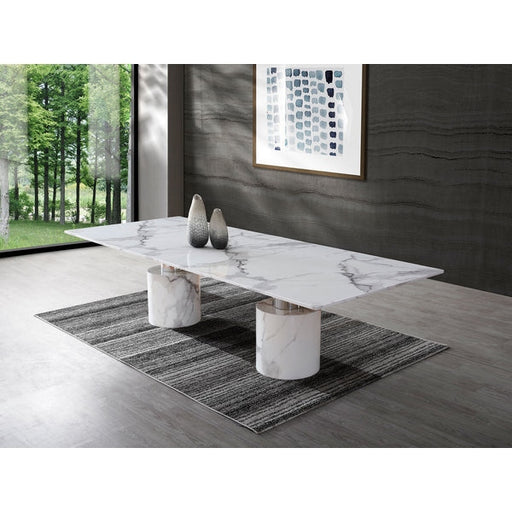 Whiteline Modern Living Geneva Dining Table - DT1640