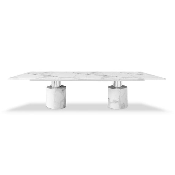 Whiteline Modern Living Geneva Dining Table - DT1640