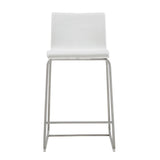 Whiteline Mods -  Hayden Counter Stool BS1625P-WHT - BS1625P-WHT