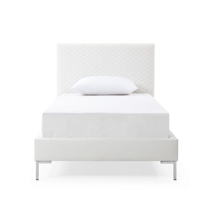 Whiteline Modern Living Liz Twin Bed - BT1689P