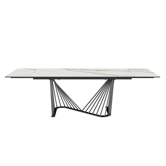 Whiteline Mods - Roma Extendable Dining Table- DT1633E