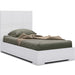 Whiteline Modern Living White Anna Twin Bed - BT1207