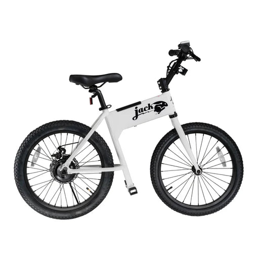 JackRabbit OG - Lightweight & Compact Micro eBike - White - JKRT-JR3WH