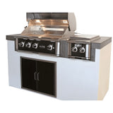 Wildfire Grill Island Display with 36" Ranch PRO Built-In Gas Grill - NG