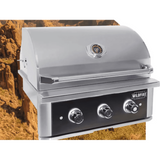 Wildfire Ranch PRO 30" Built-In Gas Grill 304 SS - LP - Backyard Provider