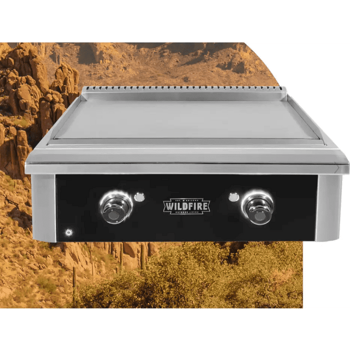 Wildfire Ranch PRO 30" Built-In Griddle 304 SS - NG - Backyard Provider