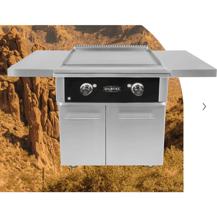 Wildfire Ranch PRO 30" Built-In Griddle 304 SS - NG - Backyard Provider