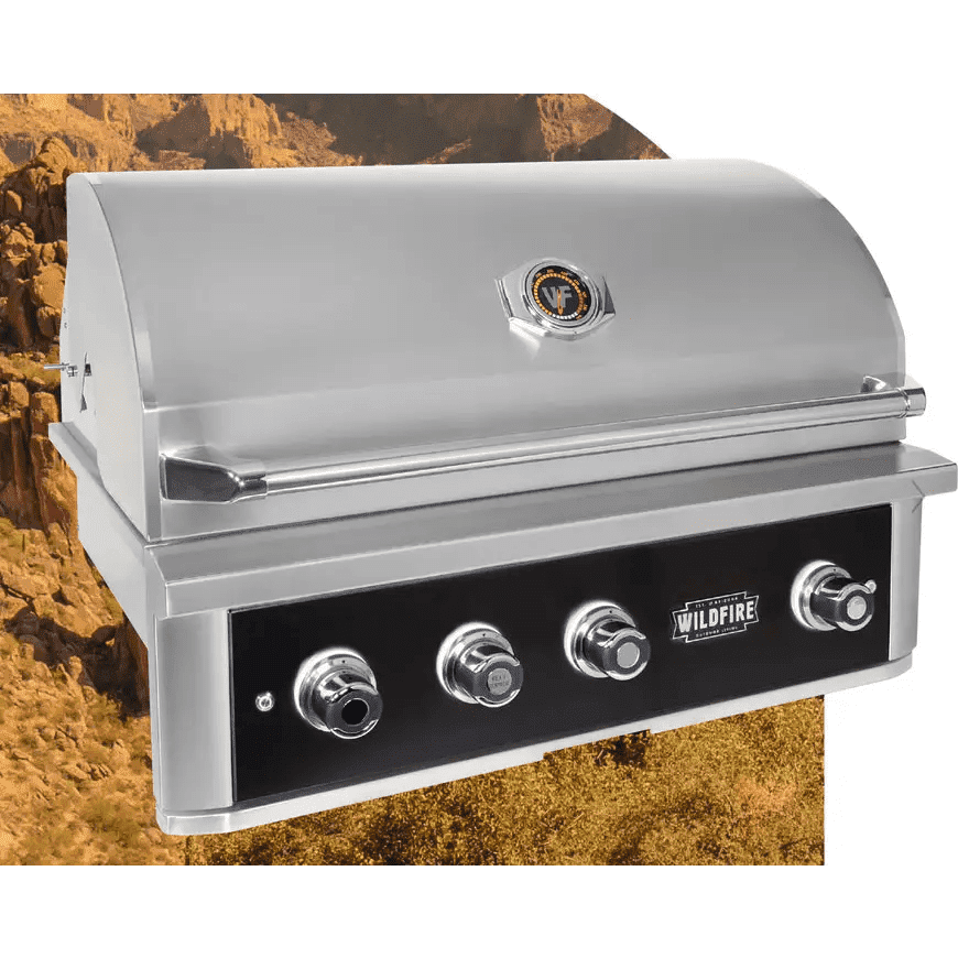 Wildfire Ranch PRO 36" Built-In Gas Grill 304 SS - NG - Backyard Provider