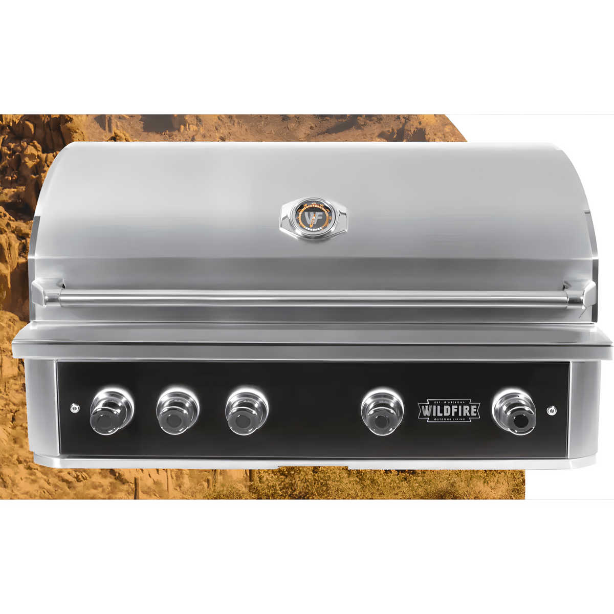 Wildfire Ranch PRO 42" Built-In Gas Grill 304 SS - NG