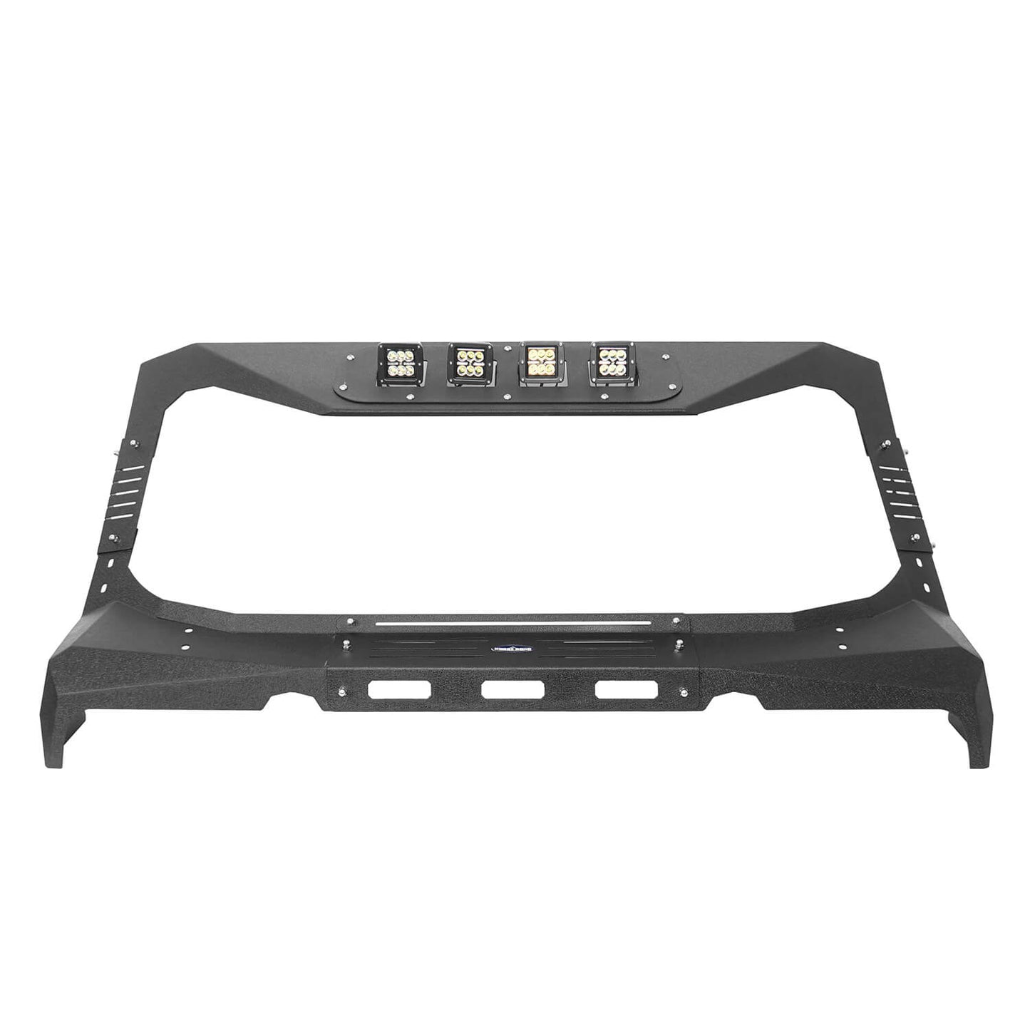 Hooke Road Windshield Frame Cover Visor Roof Sun Visor Cowl Body Armor(07-18 Jeep Wrangler JK) - HE.2060