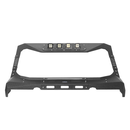 Hooke Road Windshield Frame Cover Visor Roof Sun Visor Cowl Body Armor(07-18 Jeep Wrangler JK) - HE.2060