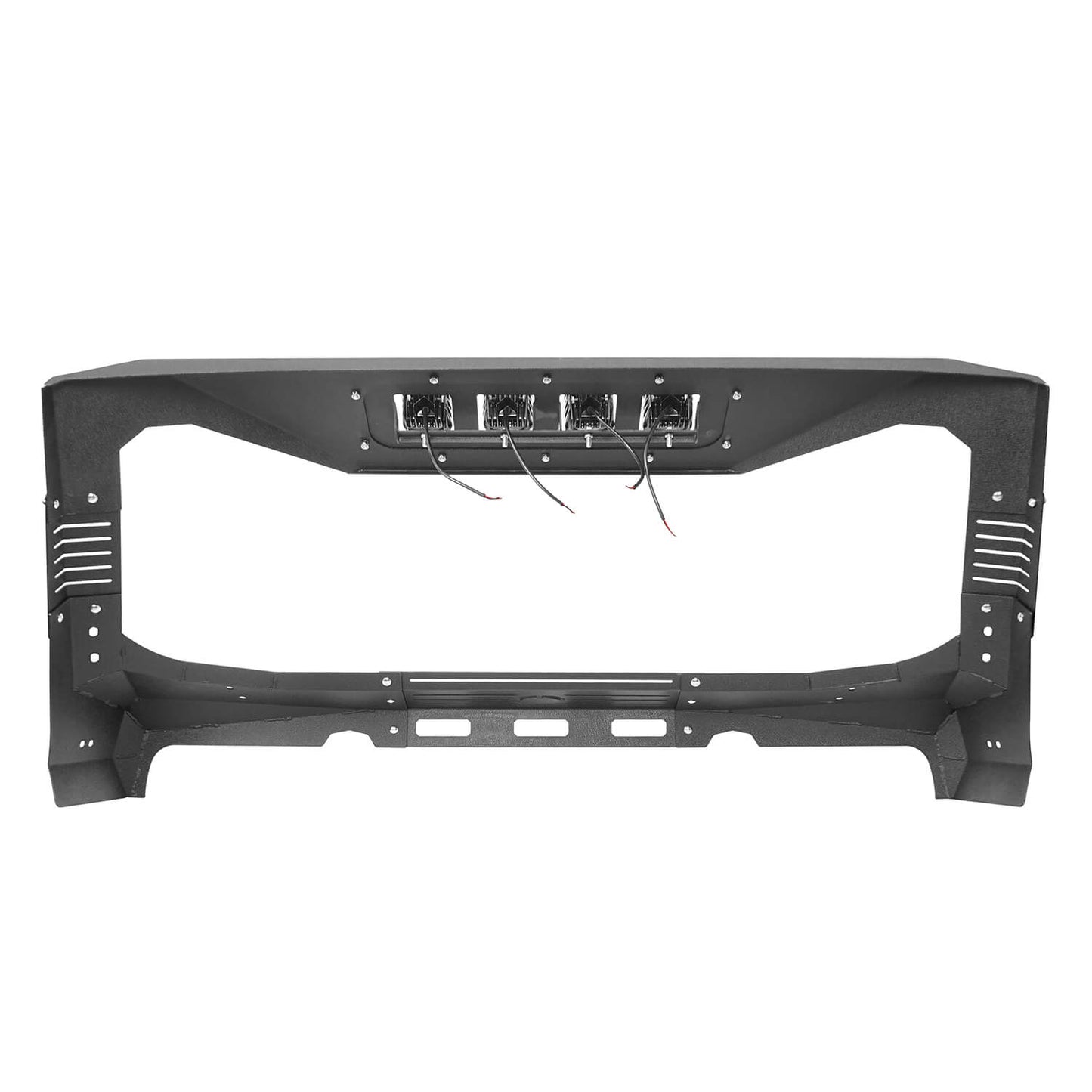 Hooke Road Windshield Frame Cover Visor Roof Sun Visor Cowl Body Armor(07-18 Jeep Wrangler JK) - HE.2060
