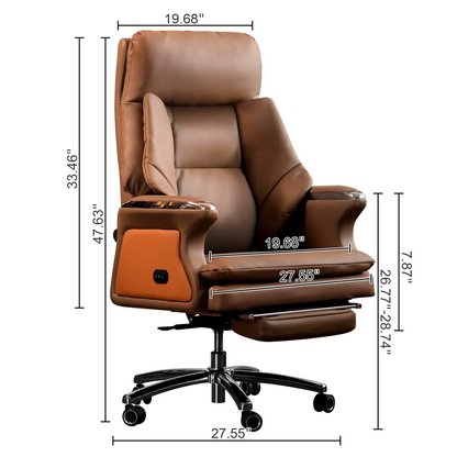 Kinnls Winston Classic Luxury Office Chair - GF1A13MHV7