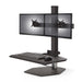 Innovative Winston Workstation Dual Monitor Adjustable Standing Desk Converter - 18089