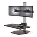 Innovative Winston Workstation Dual Monitor Adjustable Standing Desk Converter - 18089