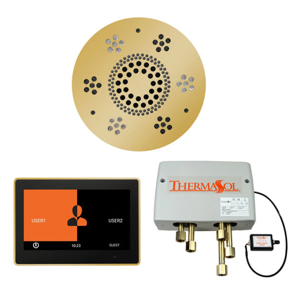 Smart Shower Kit | Waterproof 10" Device | The "Wellness Shower Package" by ThermaSol w/ ThermaTouch